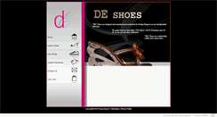 Desktop Screenshot of deshoes.com.au