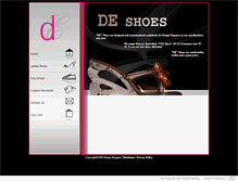 Tablet Screenshot of deshoes.com.au